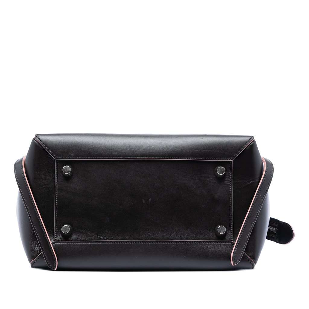 Celine Mini Smooth Calfskin Belt Bag Black Leather Very good - Inside View