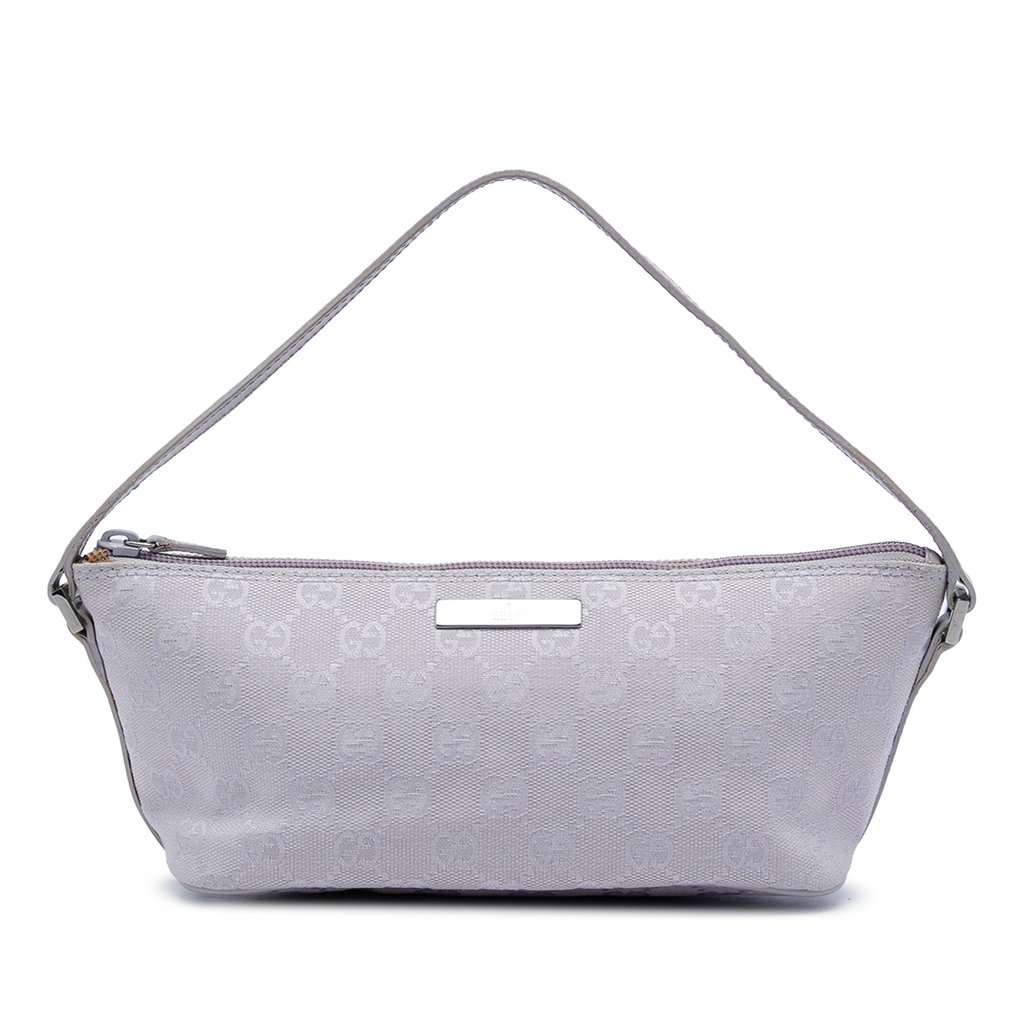 Gucci GG Canvas Boat Purple Very good - Front View