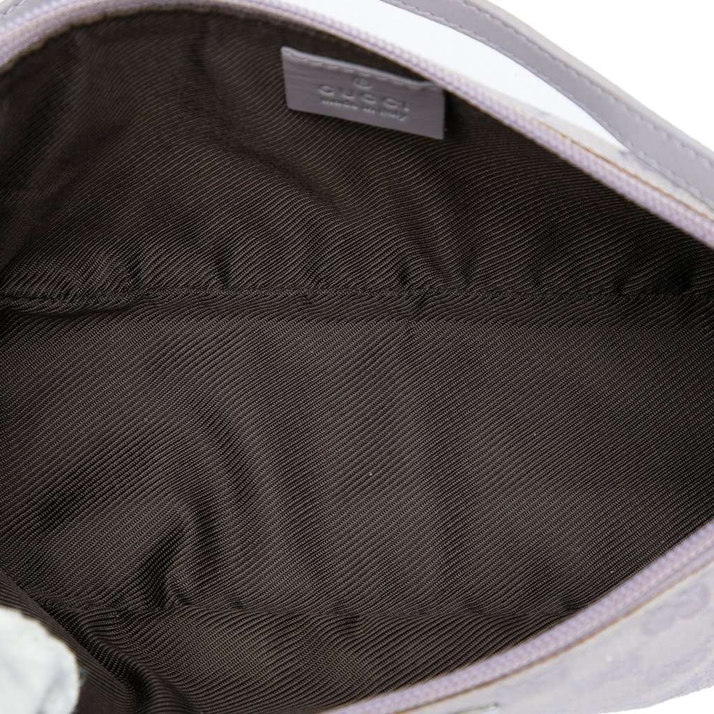 Gucci GG Canvas Boat Purple Very good - Model View
