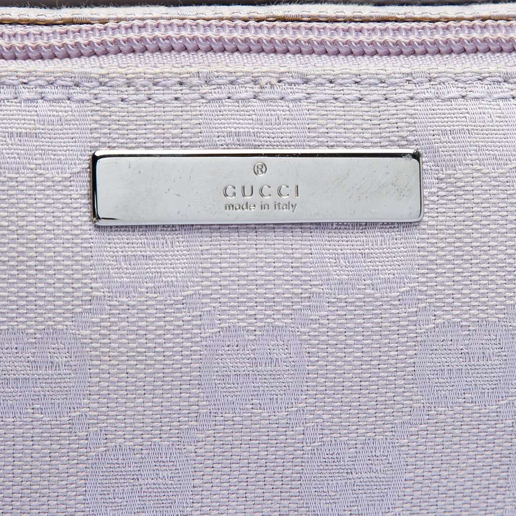 Gucci GG Canvas Boat Purple Very good - Box View