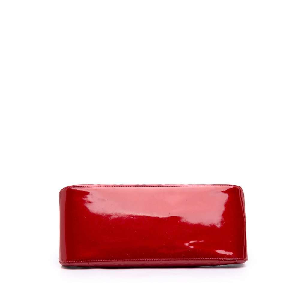 Louis Vuitton Monogram Vernis Rosewood Avenue Red Leather Good condition - Inside View