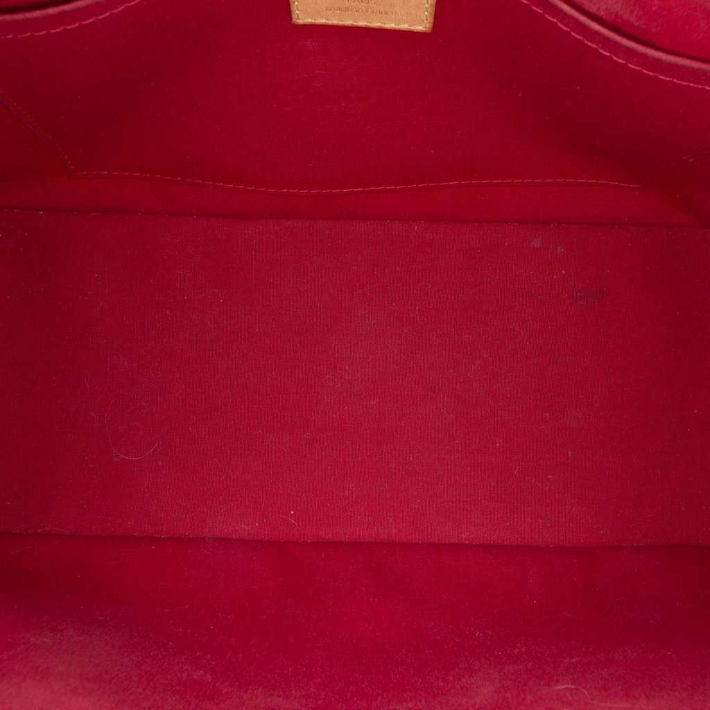 Louis Vuitton Monogram Vernis Rosewood Avenue Red Leather Good condition - Model View