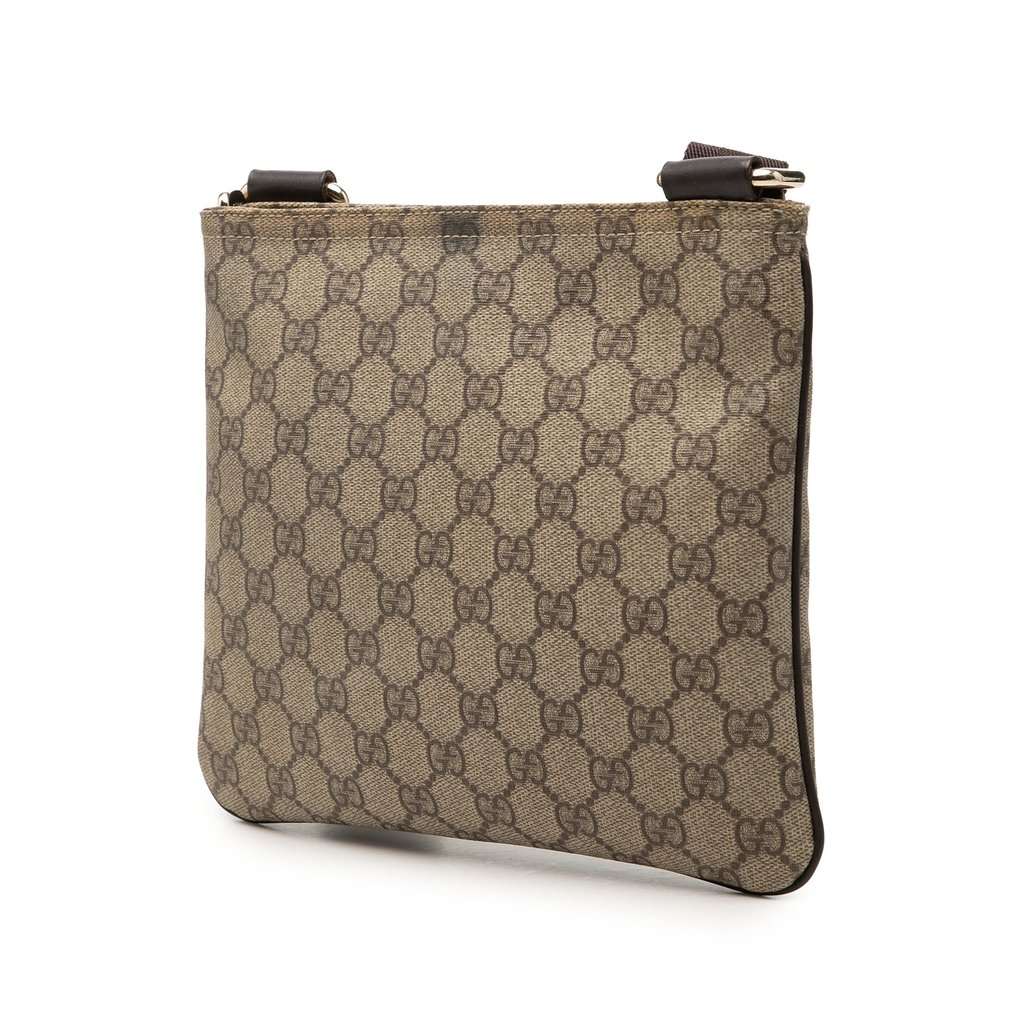 Gucci GG Supreme Crossbody Beige Very good - Back View