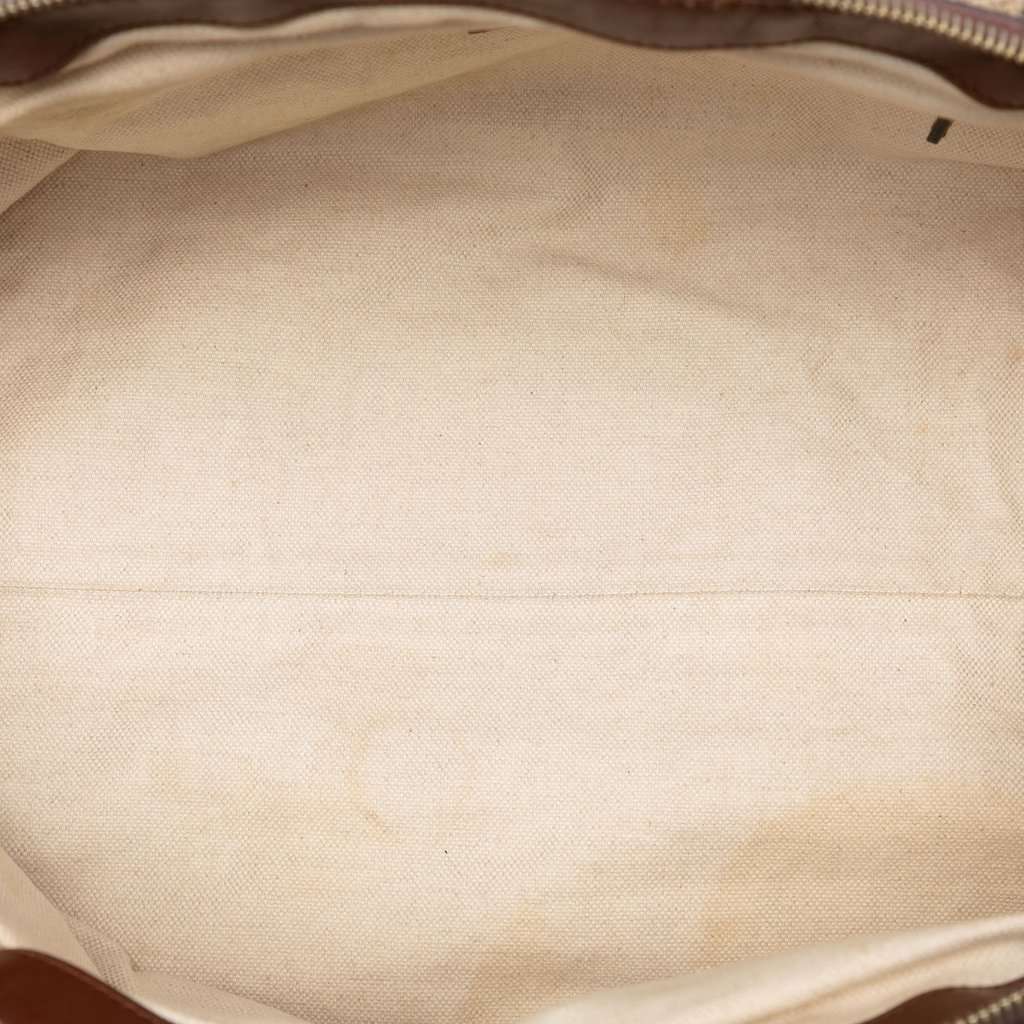 Gucci GG Canvas Sukey Satchel Brown Very good condition - Model View