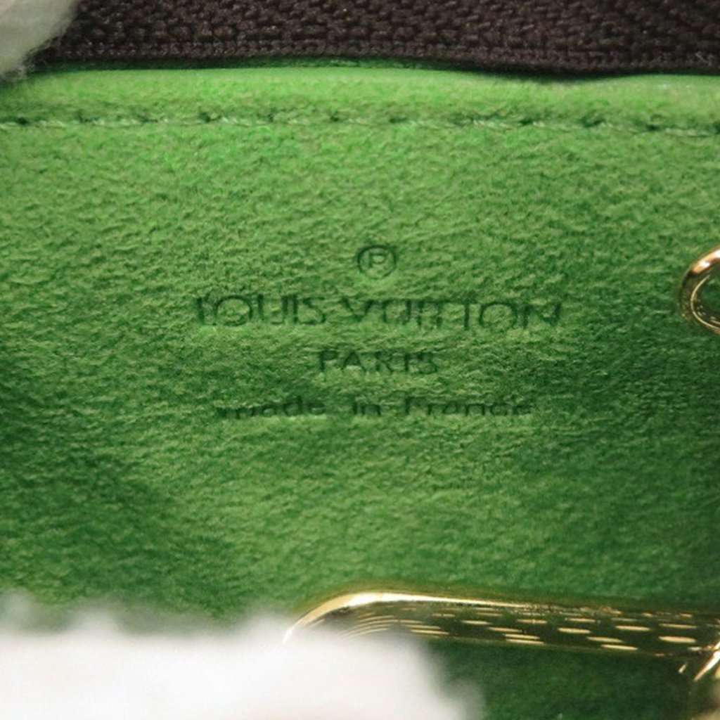 Louis Vuitton Monogram Perforated Pochette Cles Brown Very good condition - Model View