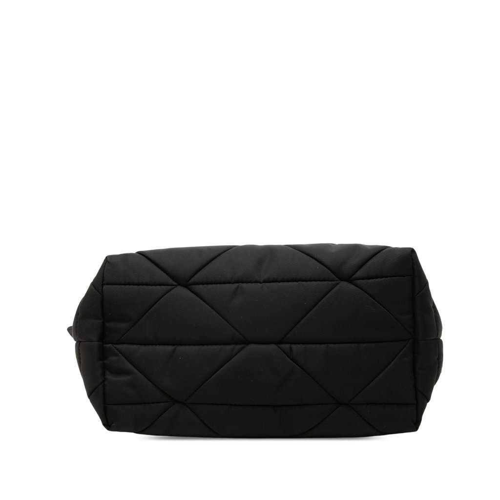 Prada Small Padded Re Nylon Tote Black Very good - Inside View