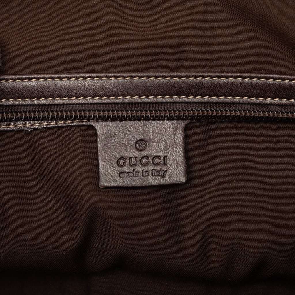 Gucci GG Canvas Punch Tote Beige Very good - Box View