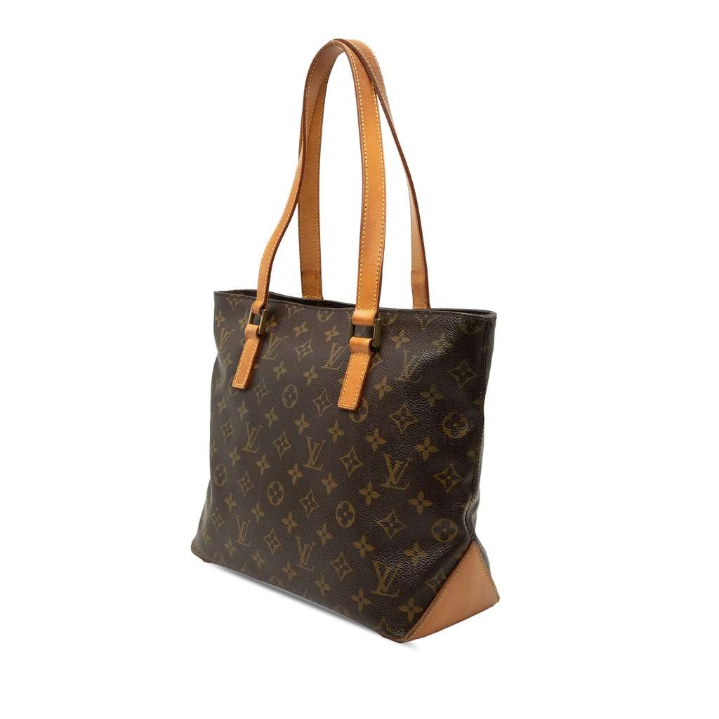Louis Vuitton Monogram Cabas Piano Brown Very good condition - Back View