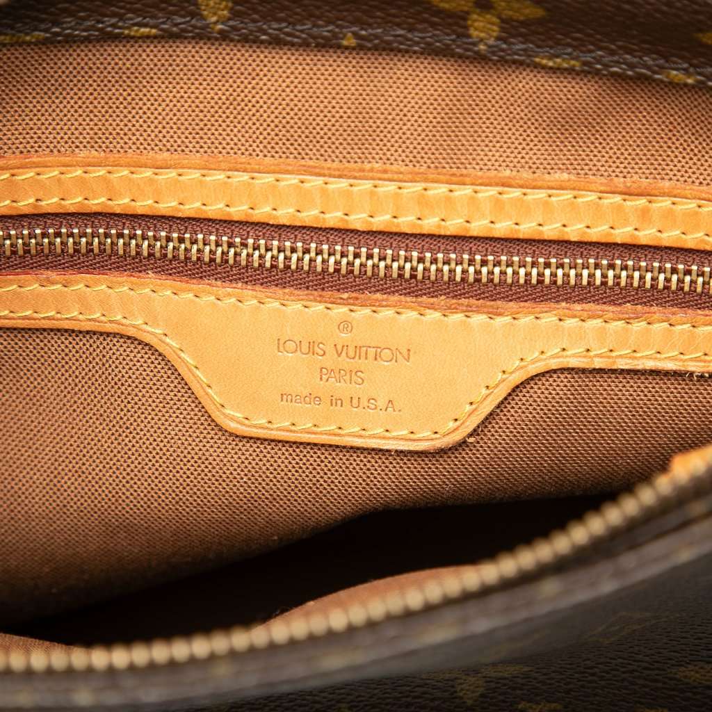 Louis Vuitton Monogram Cabas Piano Brown Very good condition - Box View