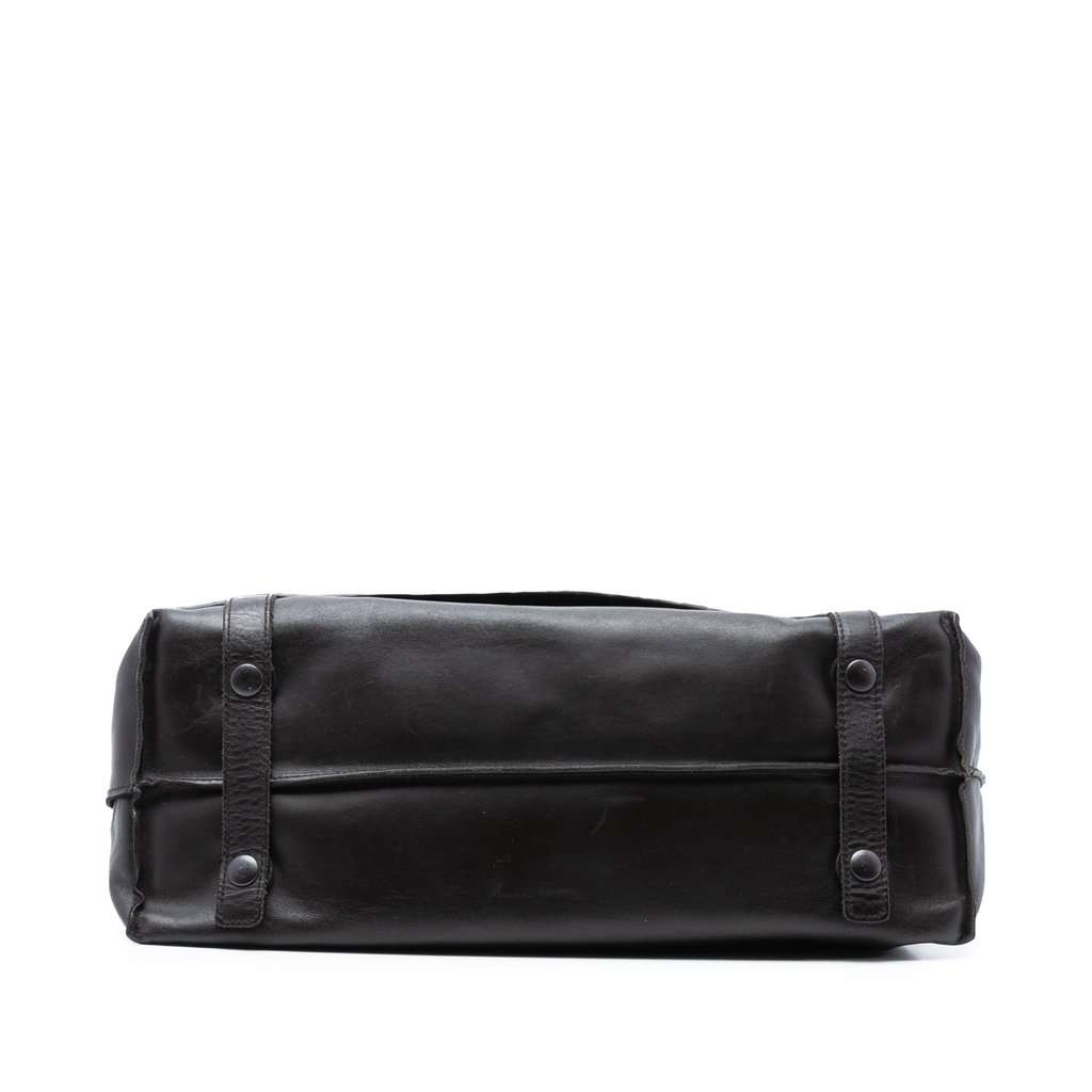 Bottega Veneta Nappa Intrecciato Messenger Bag Brown Leather Very good condition - Inside View