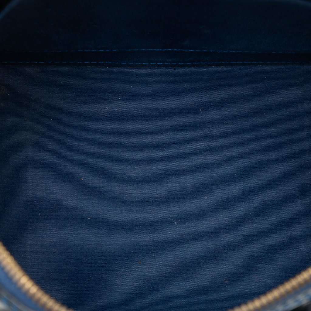 Louis Vuitton Monogram Vernis Alma PM Blue Leather Very good condition - Model View