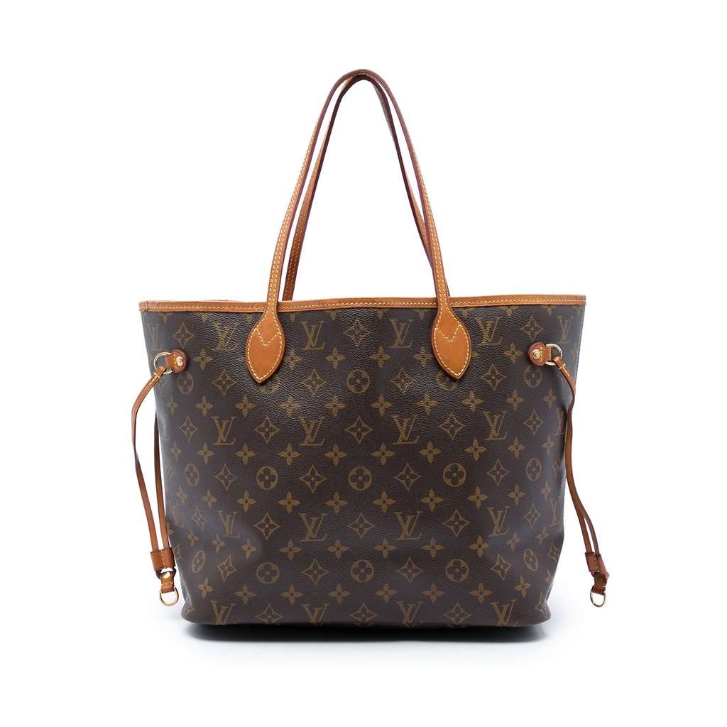 Louis Vuitton Monogram Neverfull MM Brown Very good - Front View