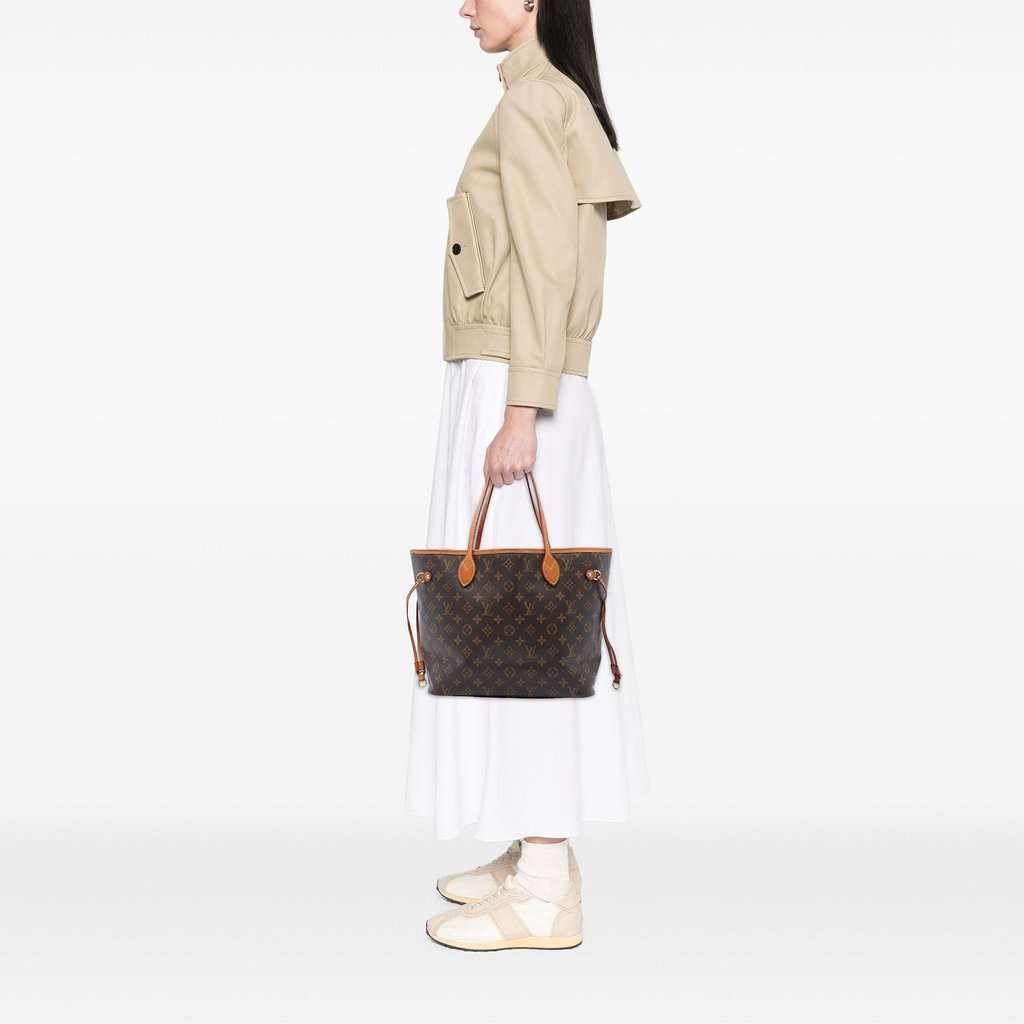 Louis Vuitton Monogram Neverfull MM Brown Very good - Box View