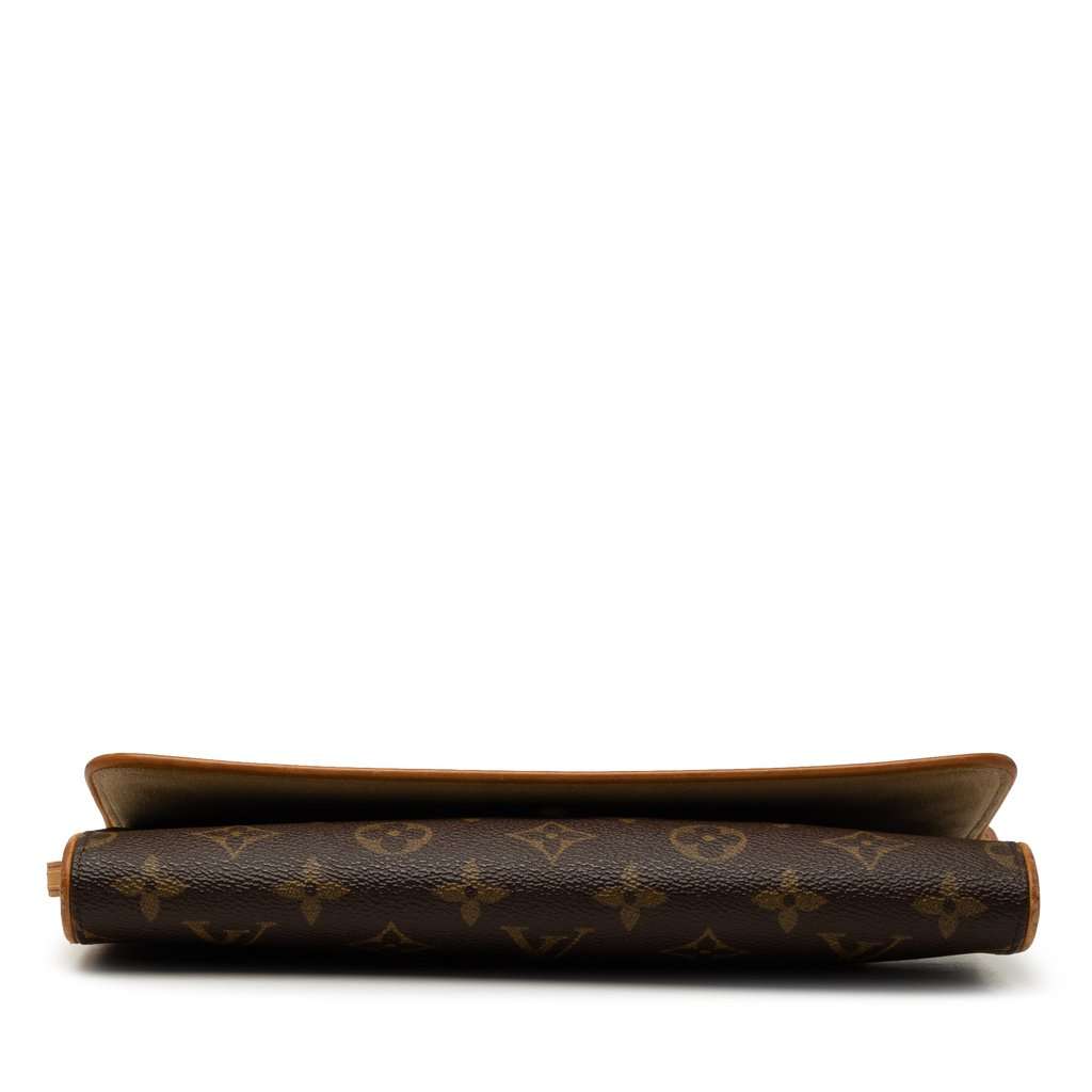 Louis Vuitton Monogram Pochette Twin GM Brown Very good - Inside View