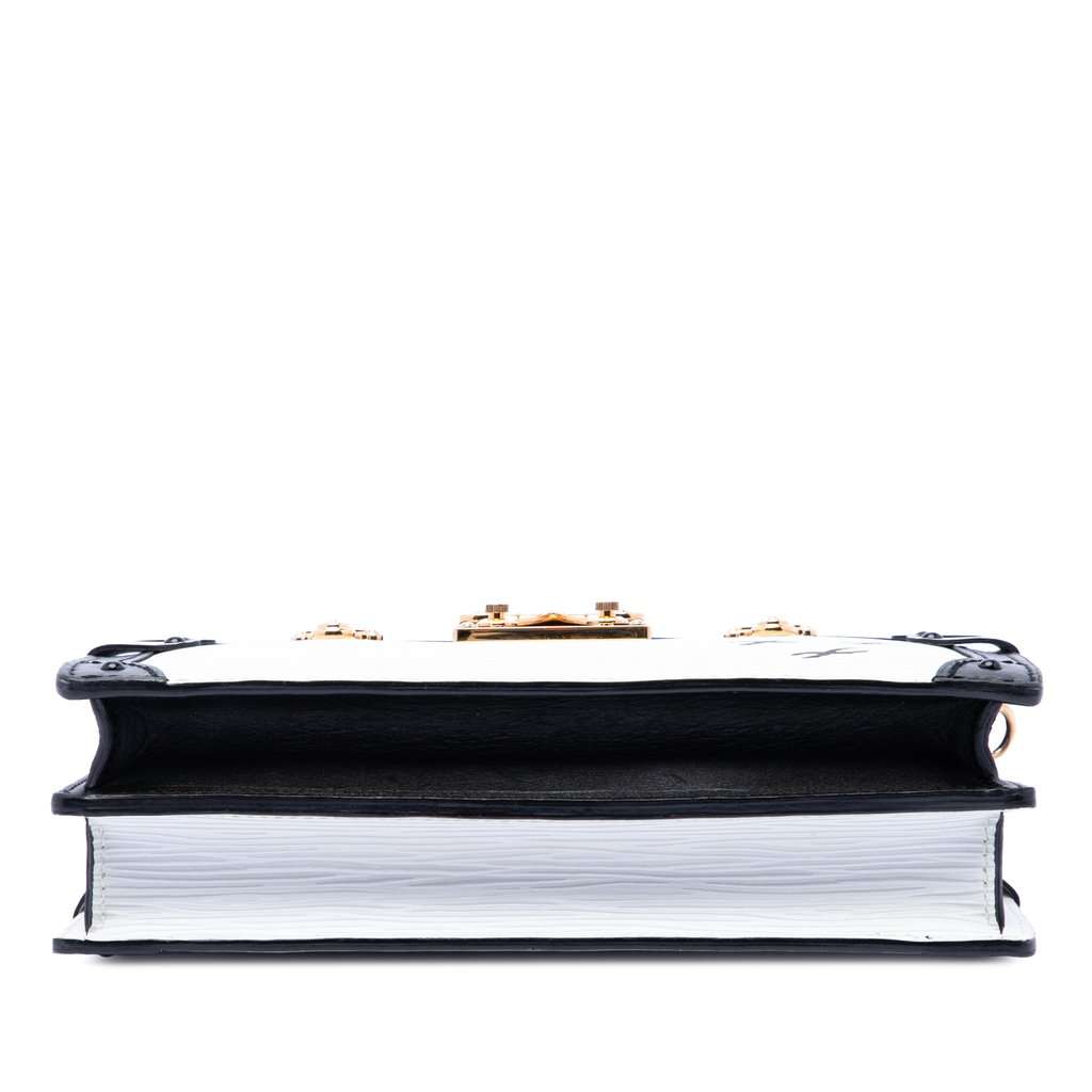 Louis Vuitton Epi Trunk Clutch White Leather Very good condition - Inside View