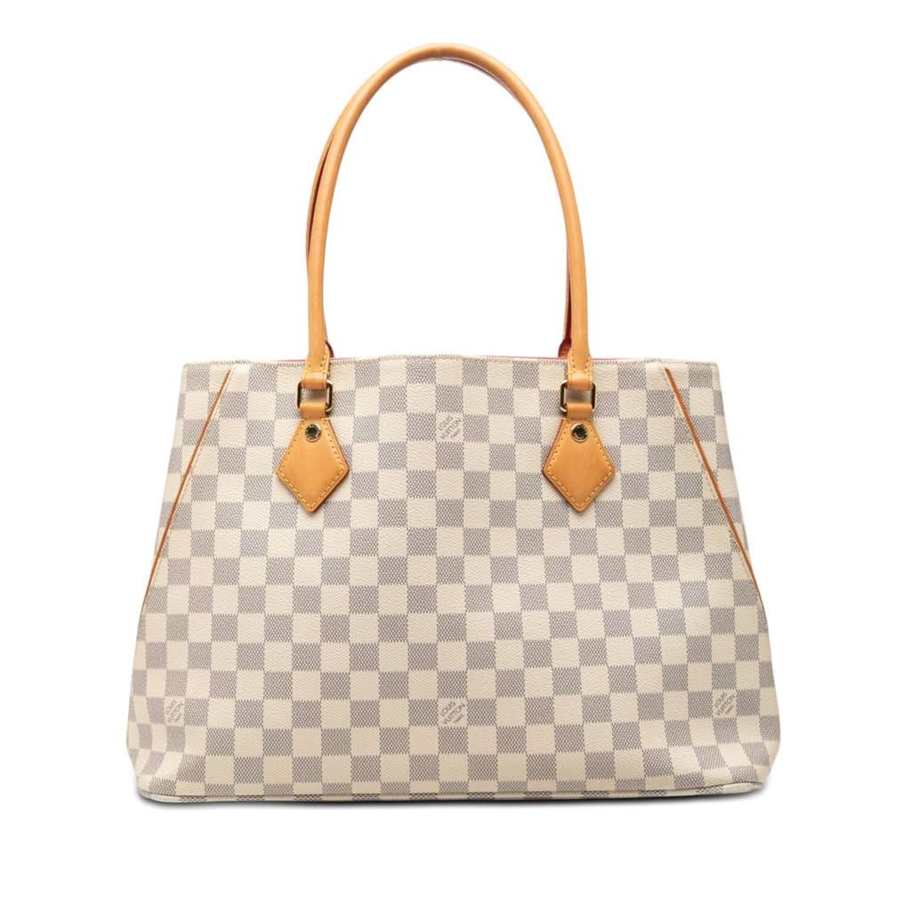 Louis Vuitton Damier Azur Calvi White Very good condition - Front View