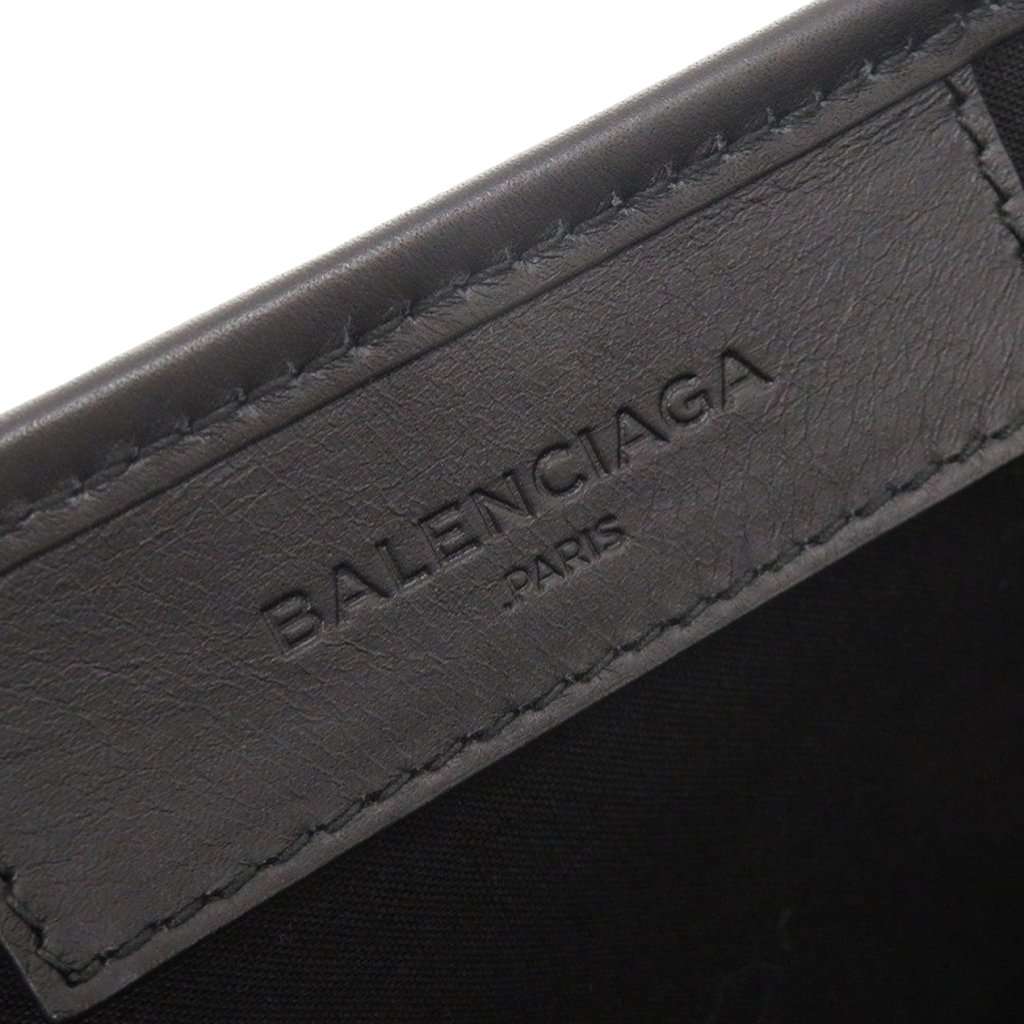 Balenciaga Canvas Striped Navy Cabas S Blue Very good condition - Box View