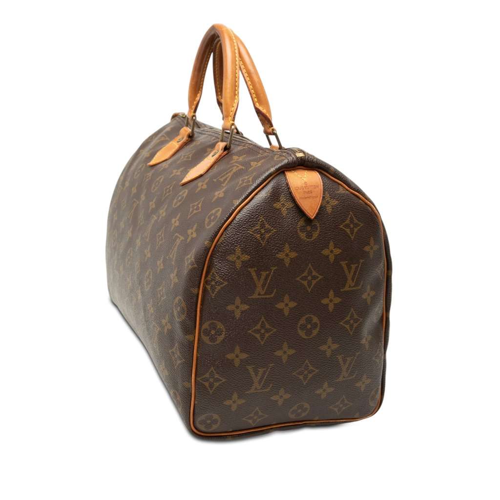 Louis Vuitton Monogram Speedy 35 Brown Very good - Back View