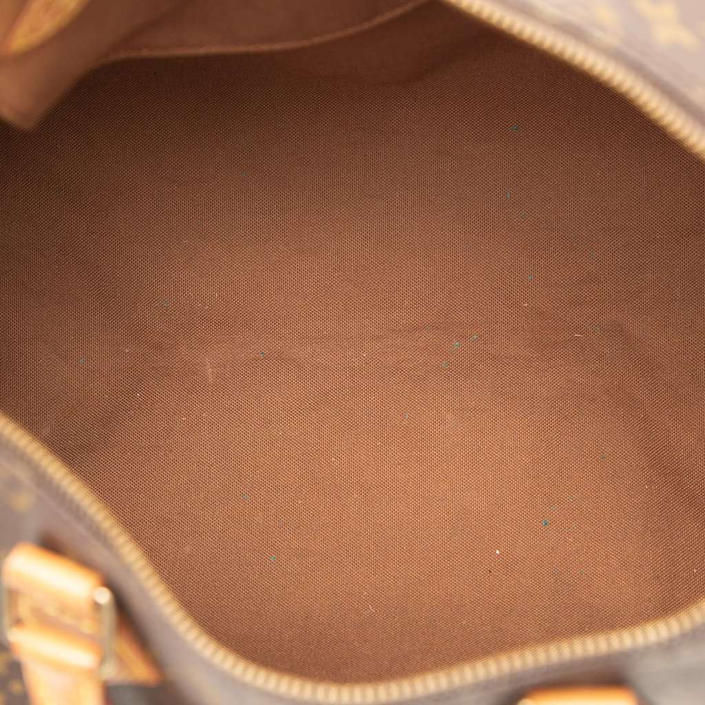 Louis Vuitton Monogram Speedy 35 Brown Very good - Model View