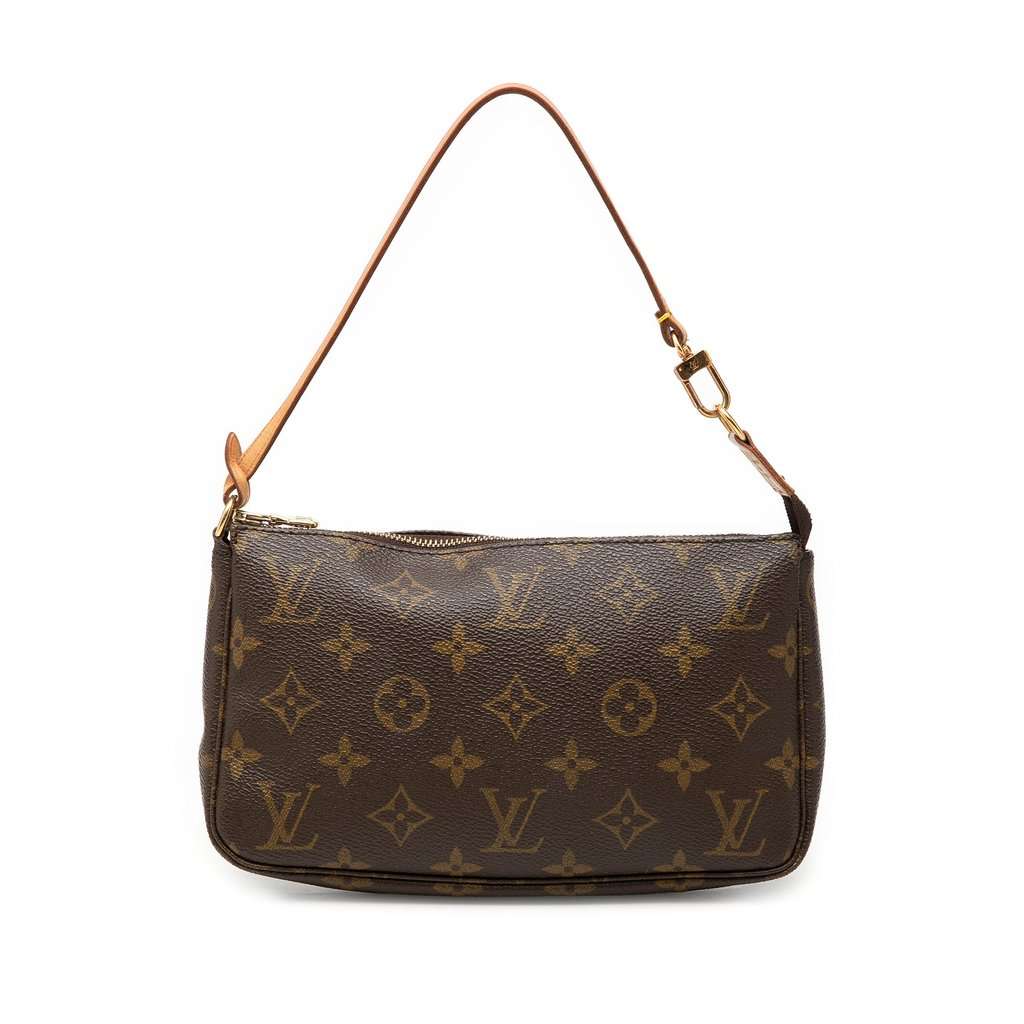 Louis Vuitton Monogram Pochette Accessoires Brown Very good condition - Front View