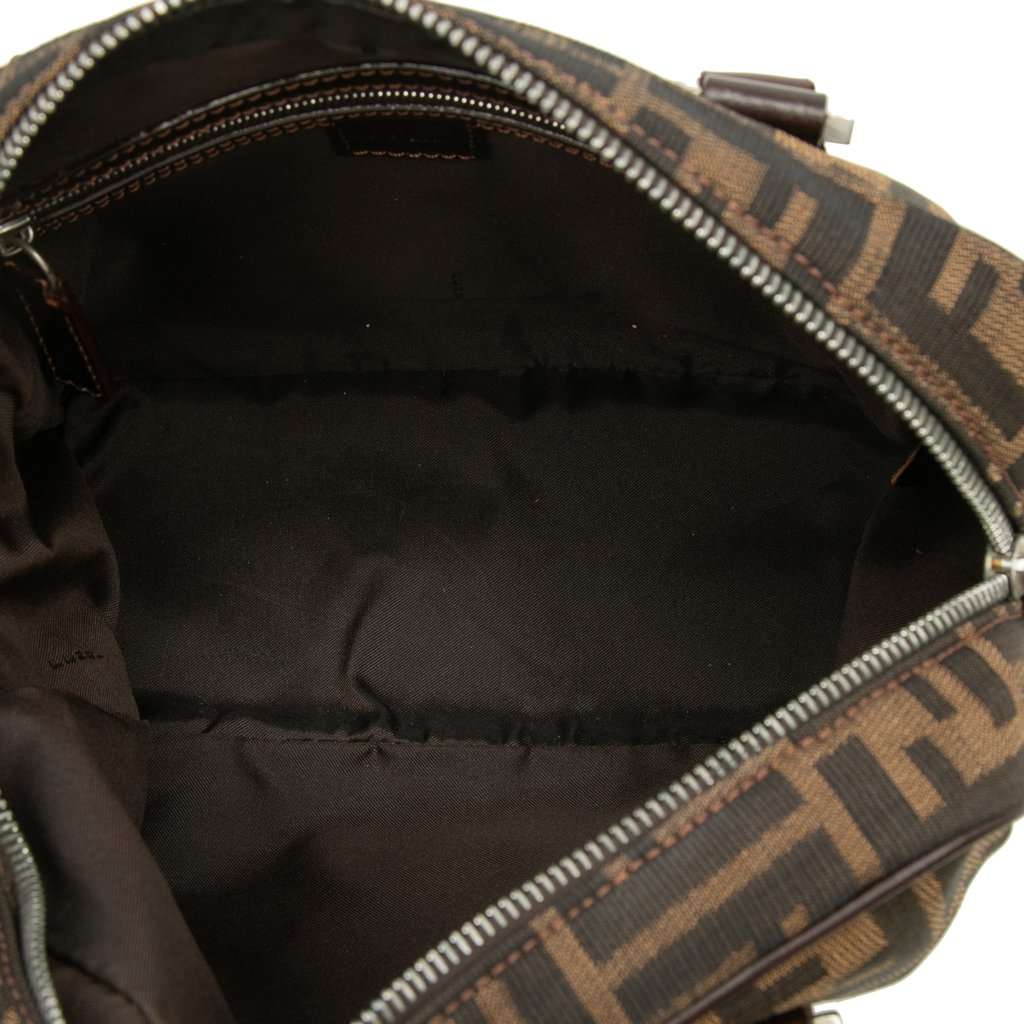 Fendi Zucca Canvas Handbag Brown Very good condition - Model View