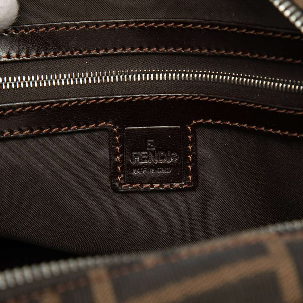 Fendi Zucca Canvas Handbag Brown Very good condition - Box View