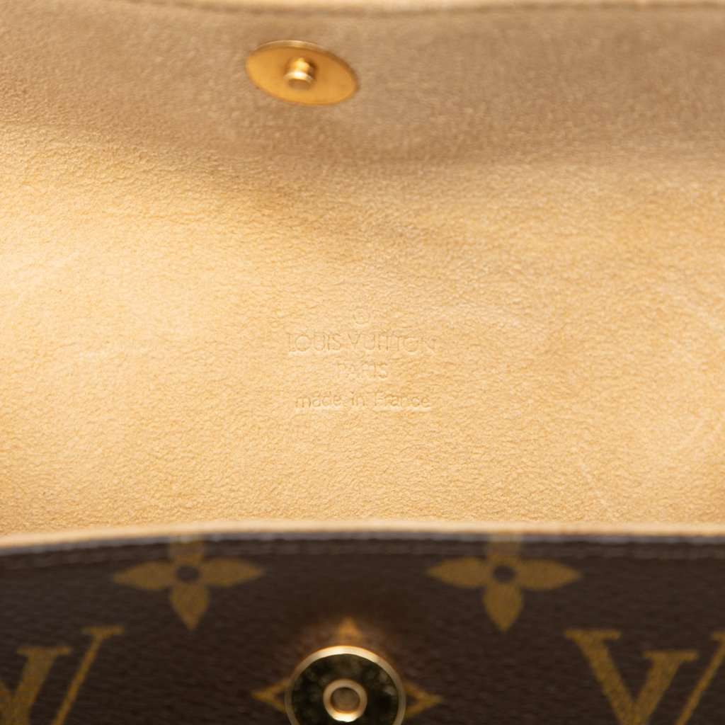 Louis Vuitton Monogram Pochette Florentine Brown Very good condition - Box View