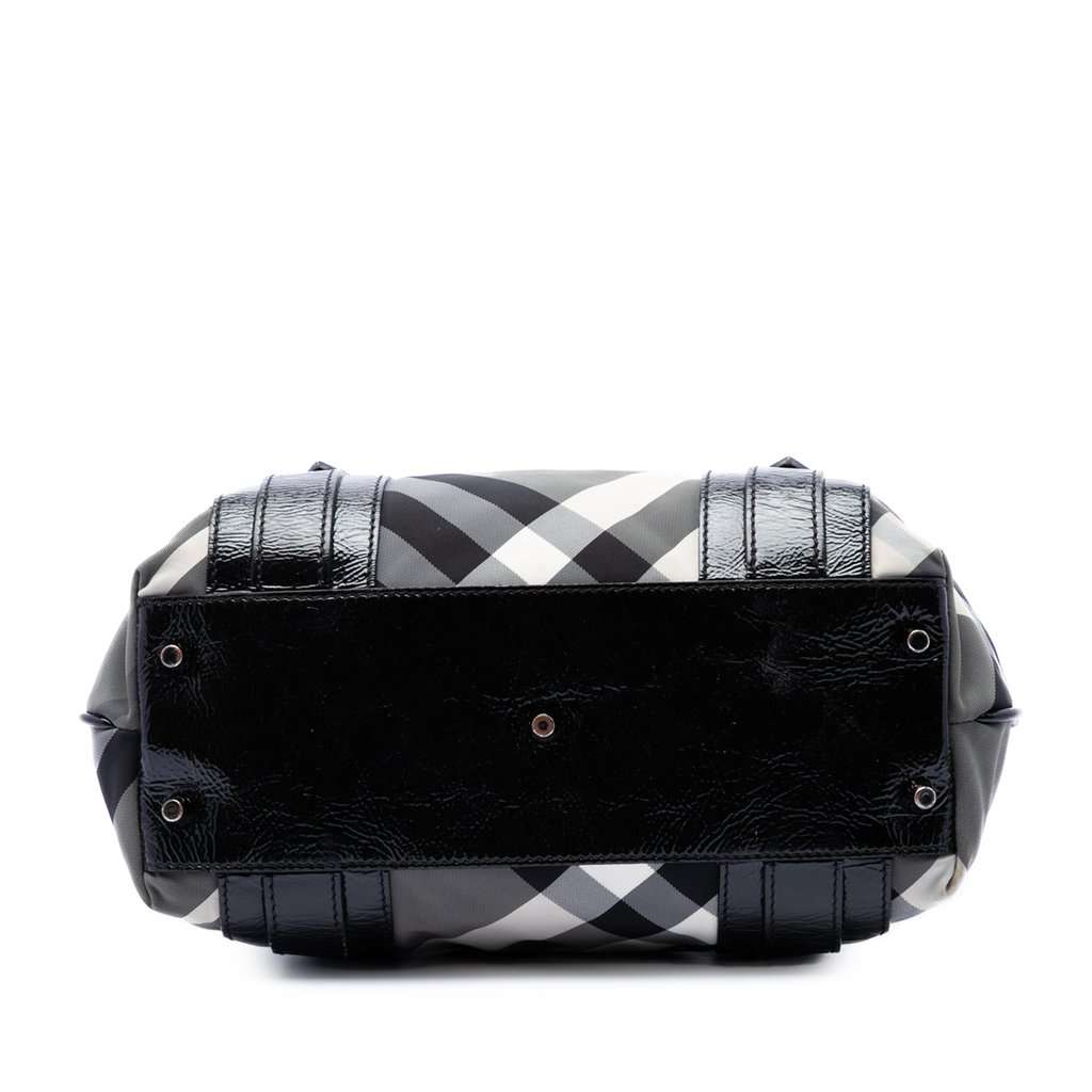 Burberry Small Beat Check Nylon Victoria Tote MultiColor Very good - Inside View