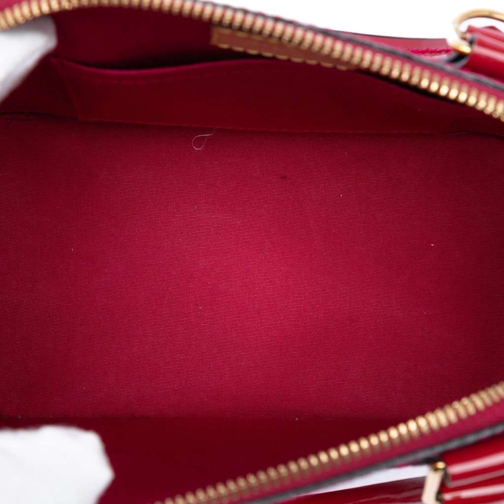 Louis Vuitton Monogram Vernis Alma BB Pink Leather Very good condition - Model View