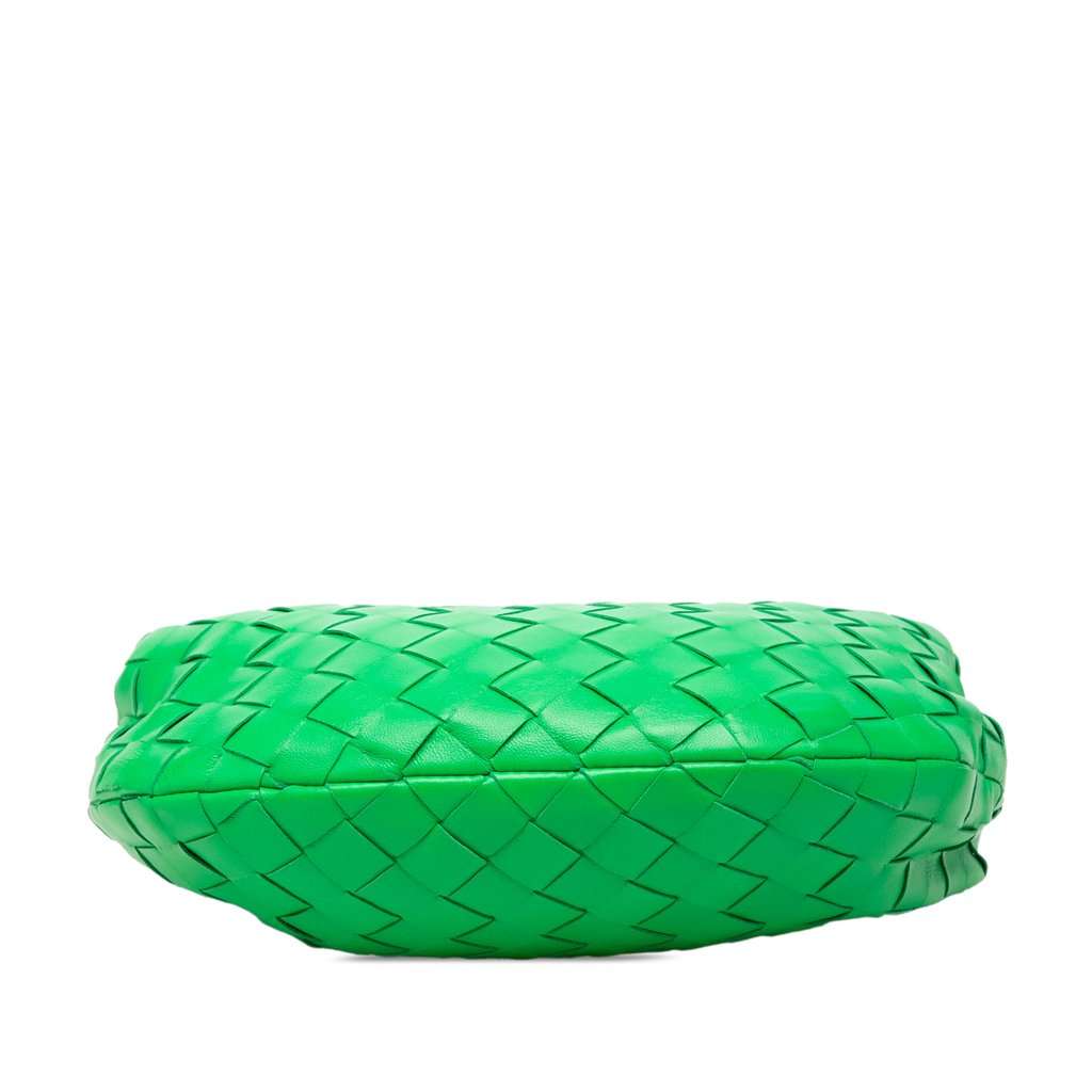 Bottega Veneta Mini Nappa Intrecciato Jodie Green Leather Very good condition - Inside View