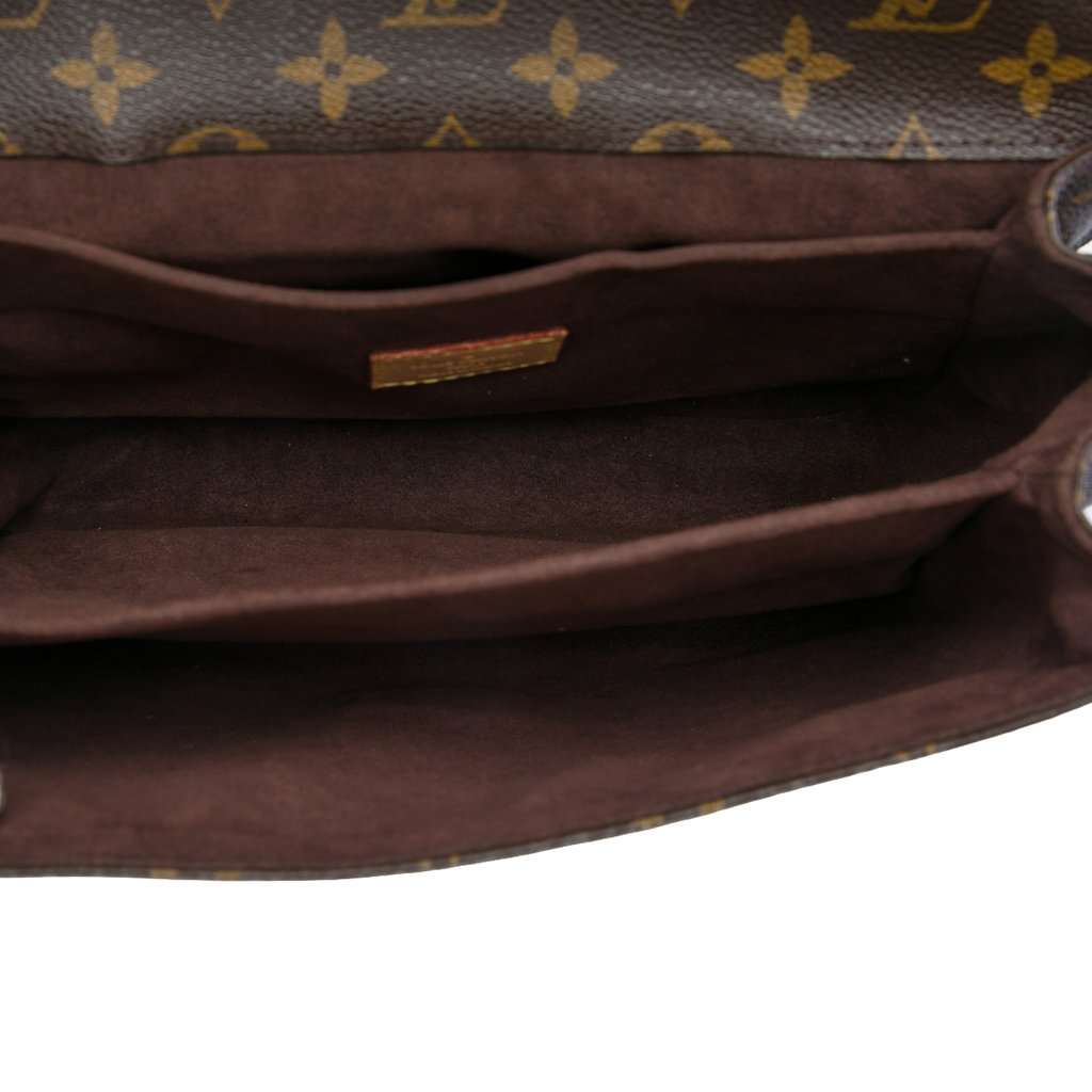 Louis Vuitton Monogram Pochette Metis Brown Very good - Model View