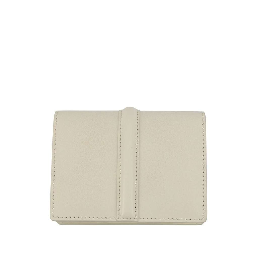 Celine Leather 16 Card Holder White Leather Very good condition - Back View