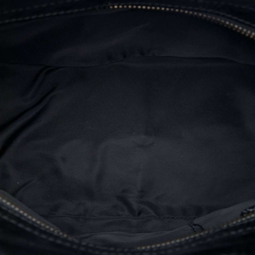 Burberry Beat Check Nylon and Patent Lowry Satchel MultiColor Very good - Model View