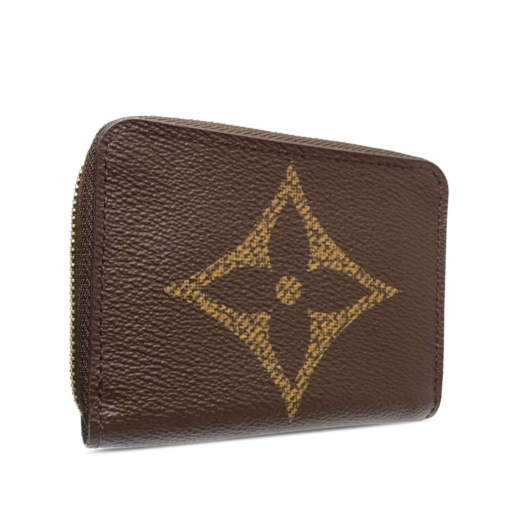 Louis Vuitton Monogram Giant Zippy Coin Pouch Brown Very good condition - Inside View