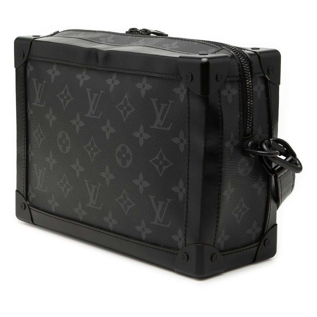 Louis Vuitton Monogram Eclipse Soft Trunk Black Very good condition - Back View