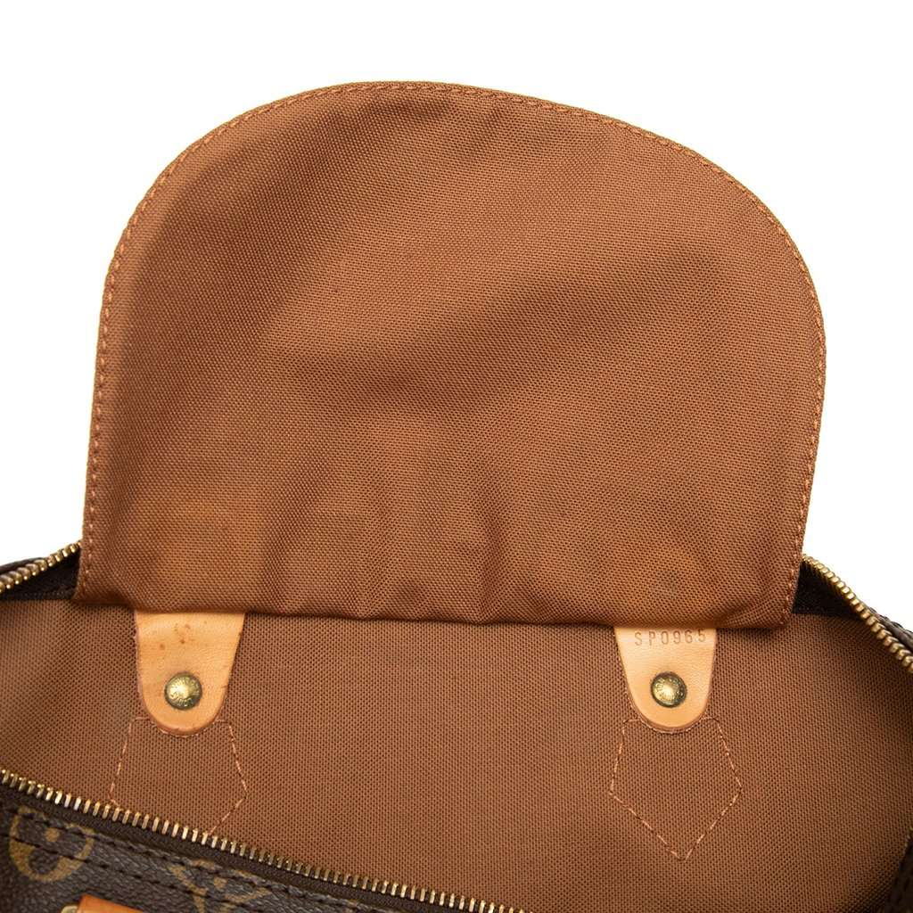 Louis Vuitton Monogram Speedy 35 Brown Good - Box View
