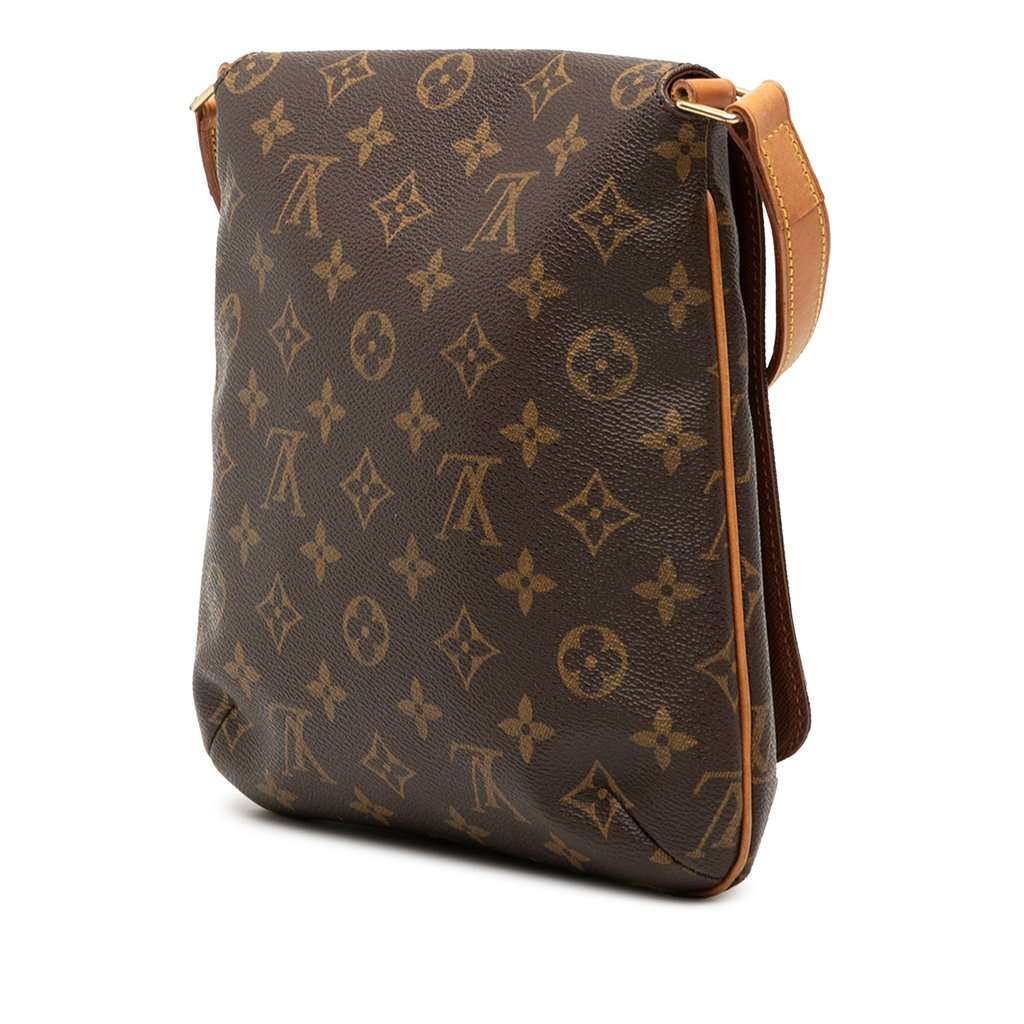 Louis Vuitton Monogram Musette Salsa PM Short Strap Brown Very good - Back View