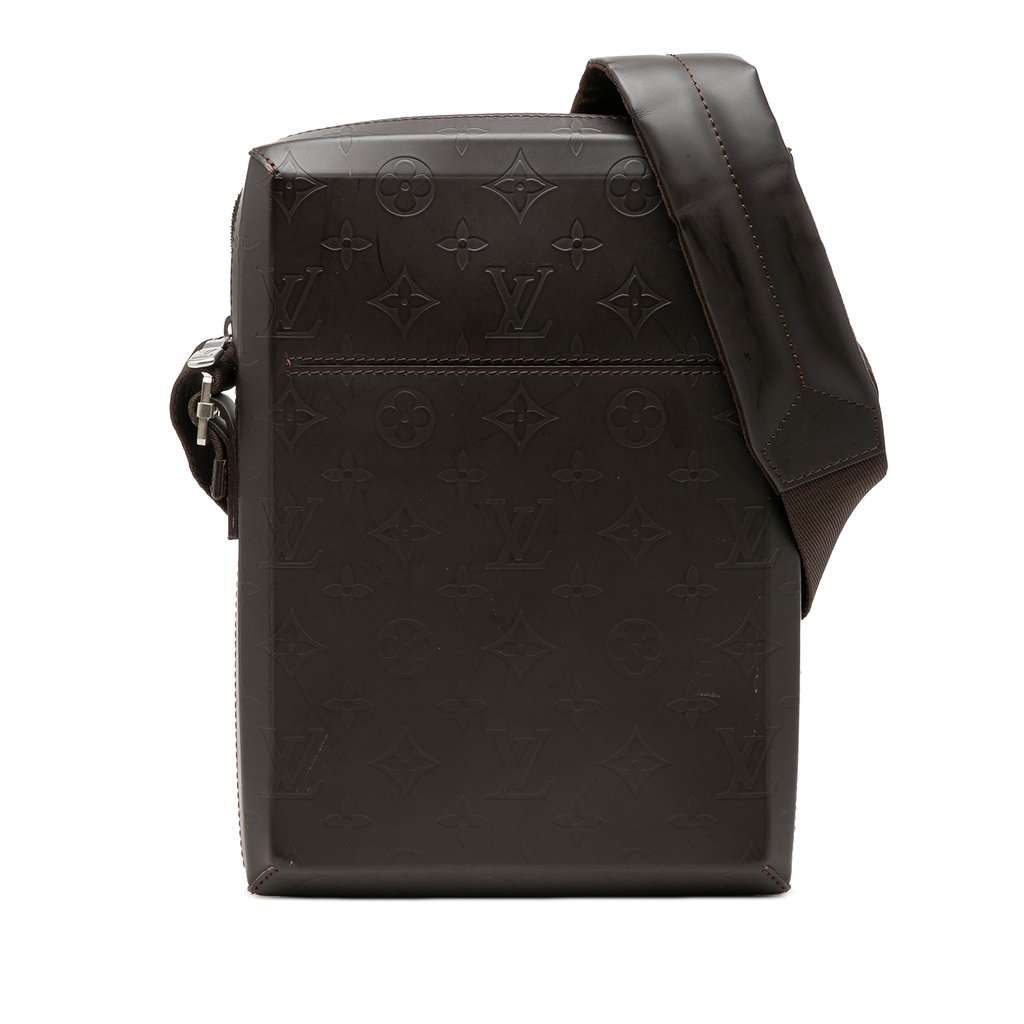 Louis Vuitton Monogram Glace Bobby Brown Leather Very good condition - Front View