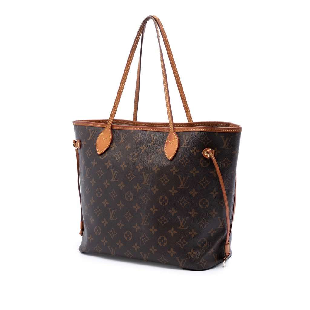 Louis Vuitton Monogram Neverfull MM Brown Very good condition - Back View
