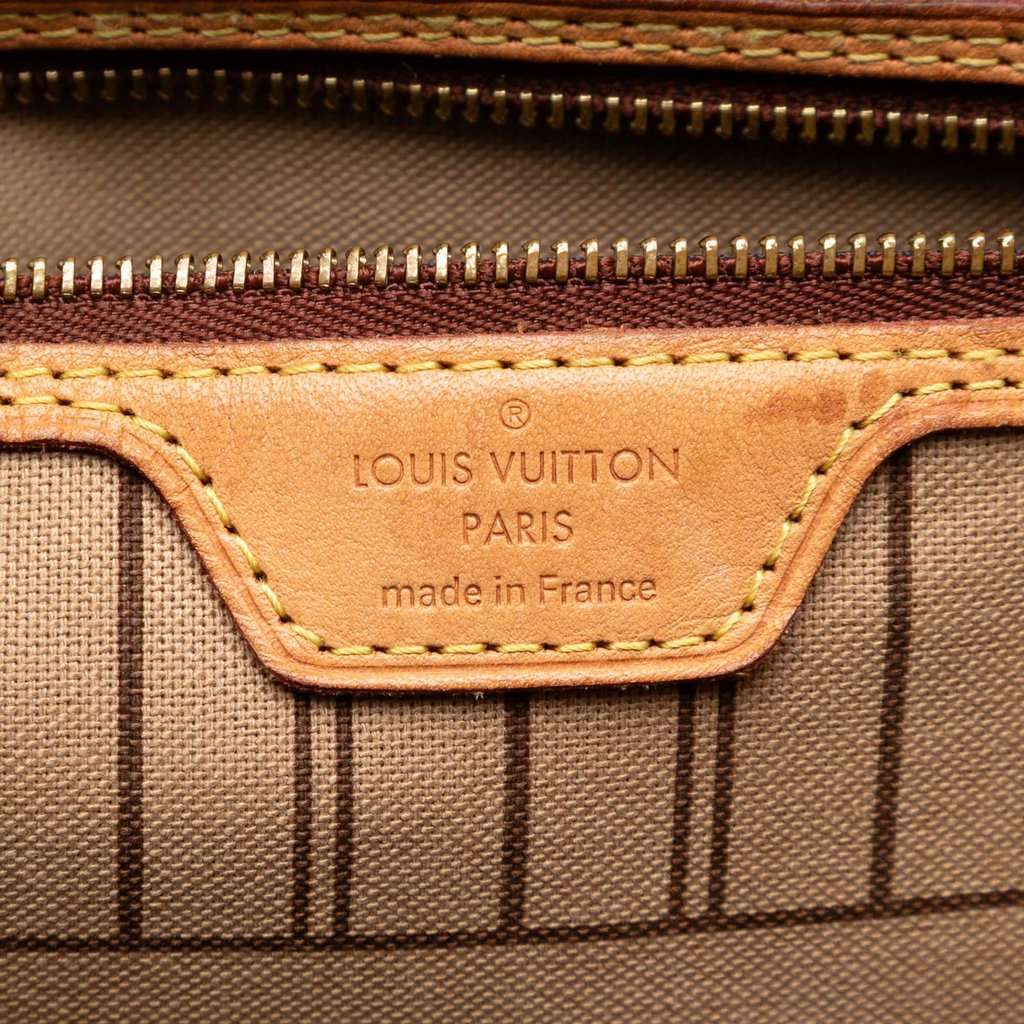 Louis Vuitton Monogram Neverfull MM Brown Very good condition - Box View