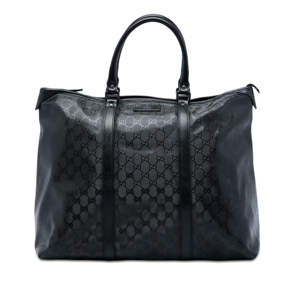 Gucci GG Imprime Weekender Black Very good - Front View
