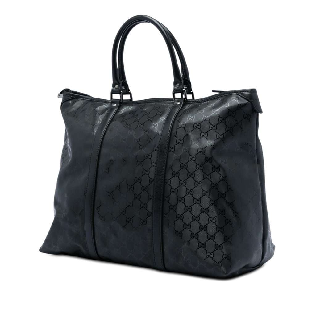 Gucci GG Imprime Weekender Black Very good - Back View