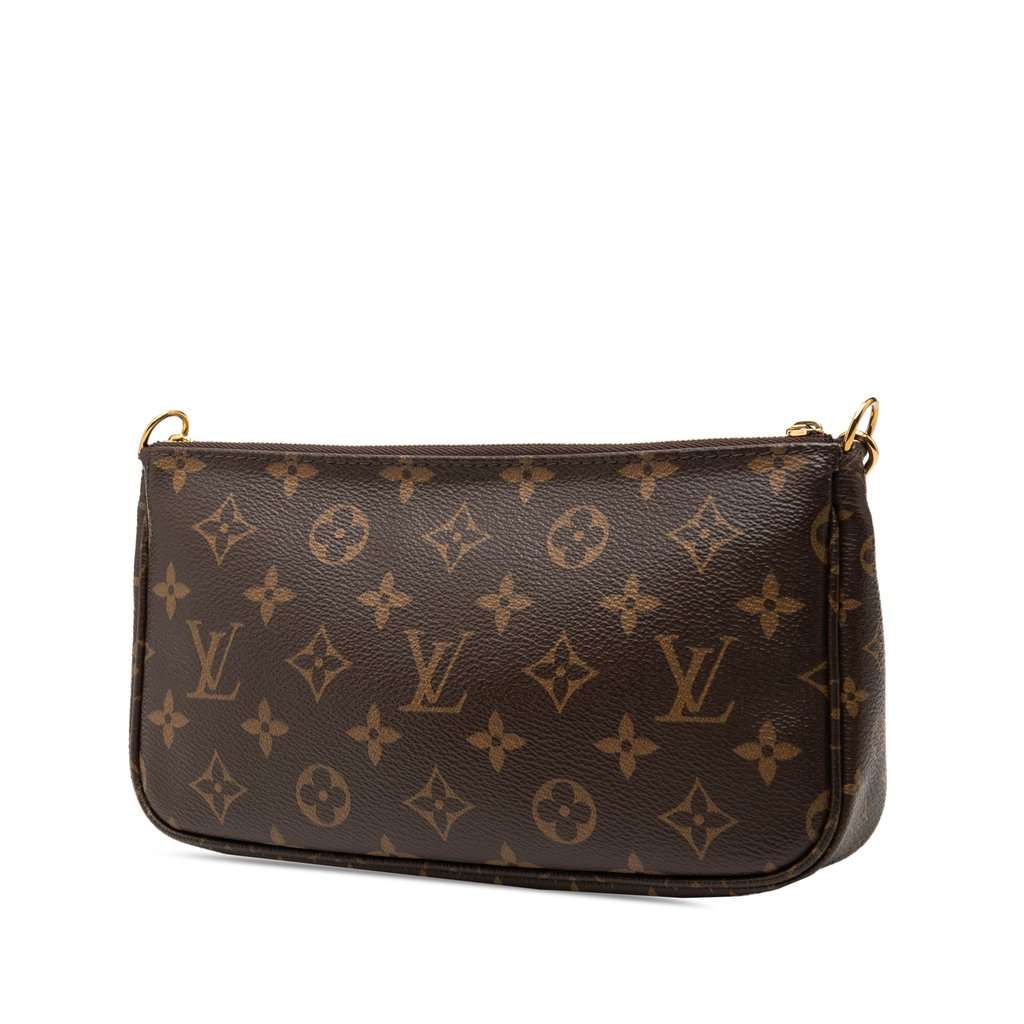 Louis Vuitton Monogram Multi Pochette Accessoires Brown Very good condition - Back View