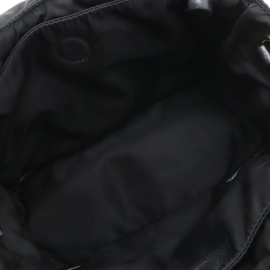 Prada Mini Padded Re Nylon Bow Satchel Black Very good condition - Inside View