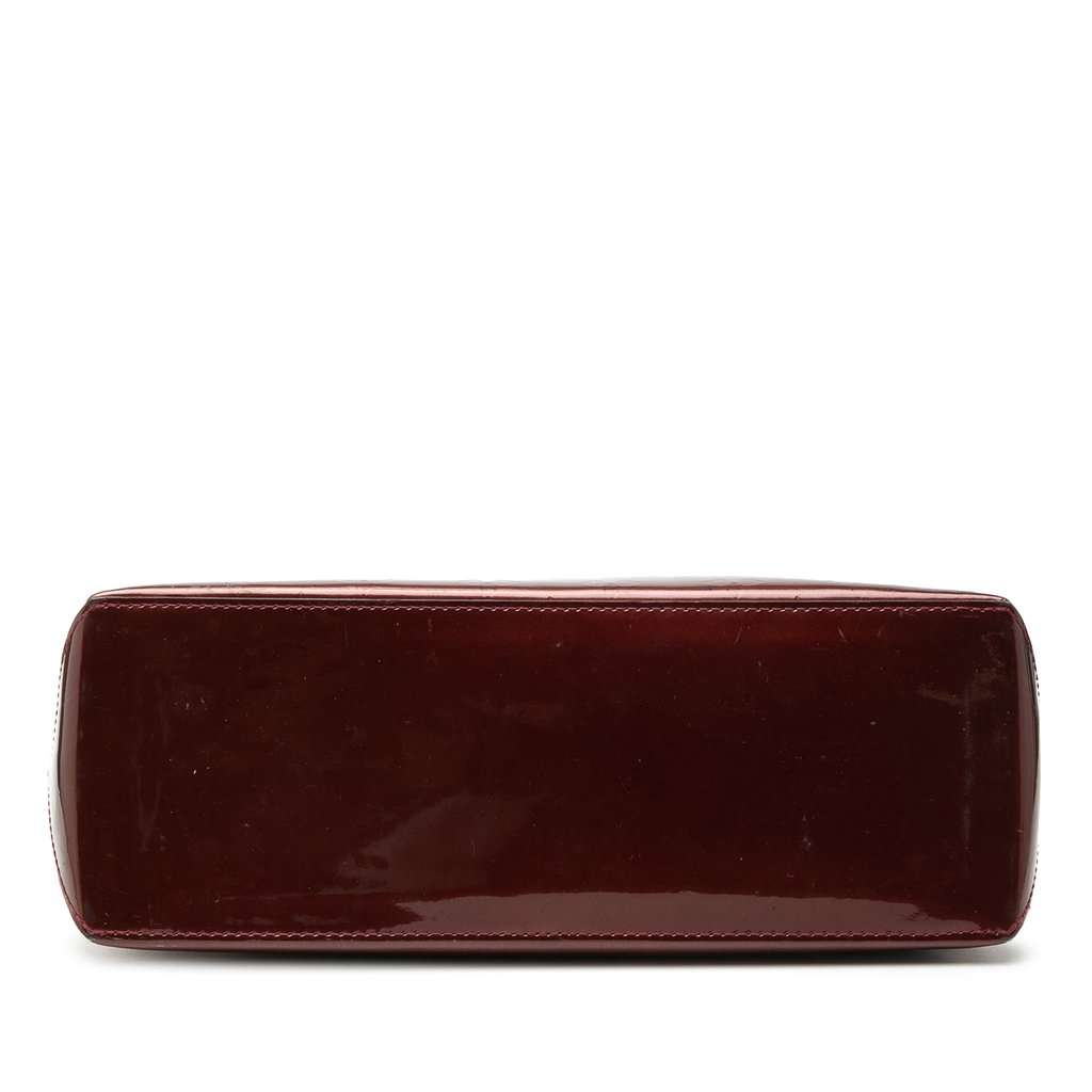 Louis Vuitton Monogram Vernis Wilshire PM Red Leather Good - Inside View