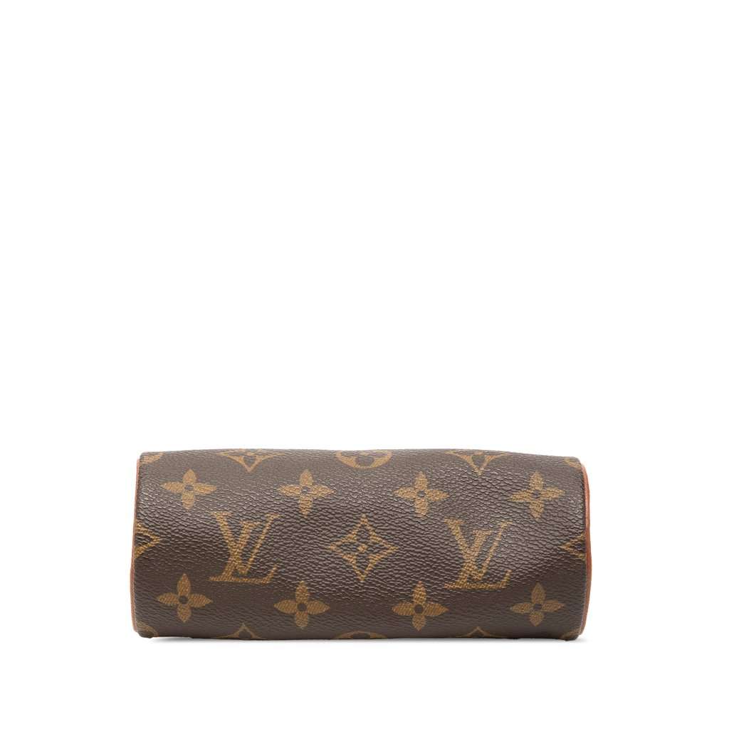 Louis Vuitton Monogram Papillon Pochette Brown Very good - Inside View