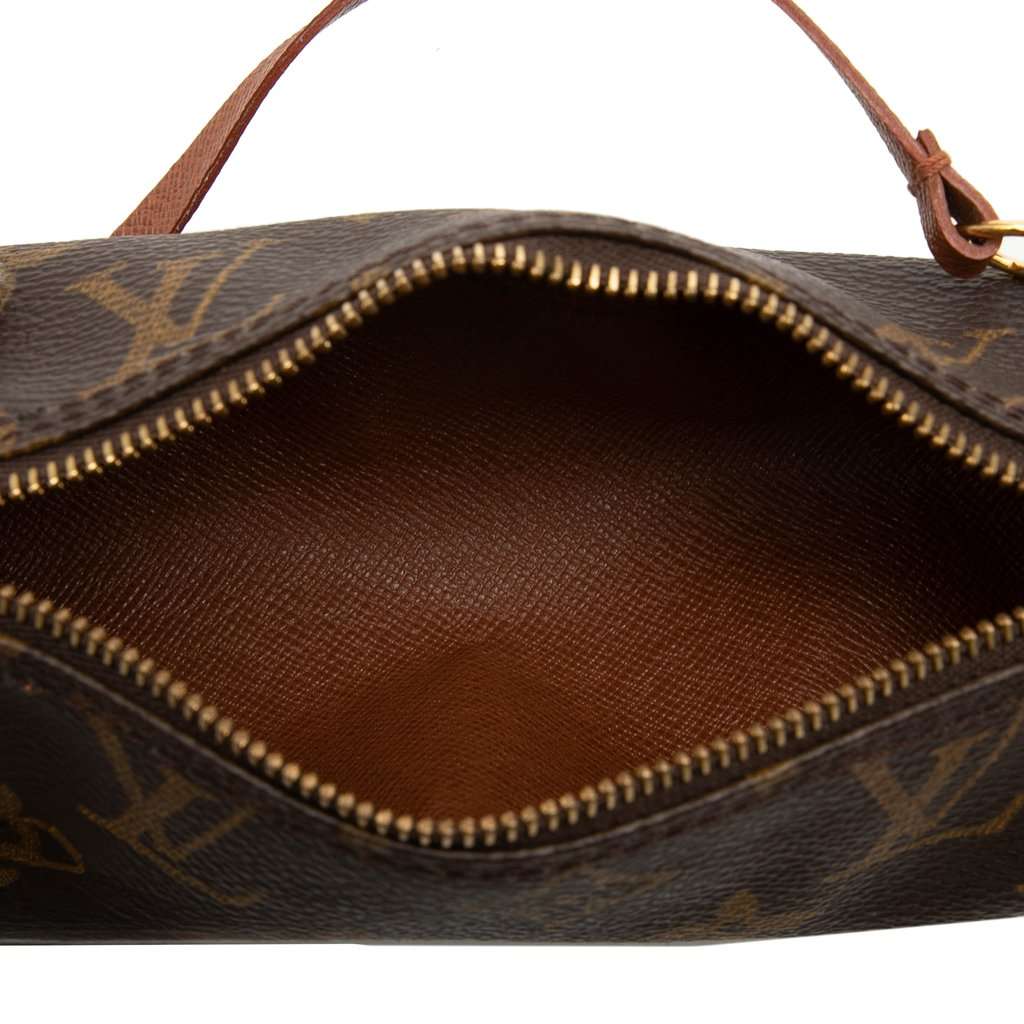 Louis Vuitton Monogram Papillon Pochette Brown Very good - Model View
