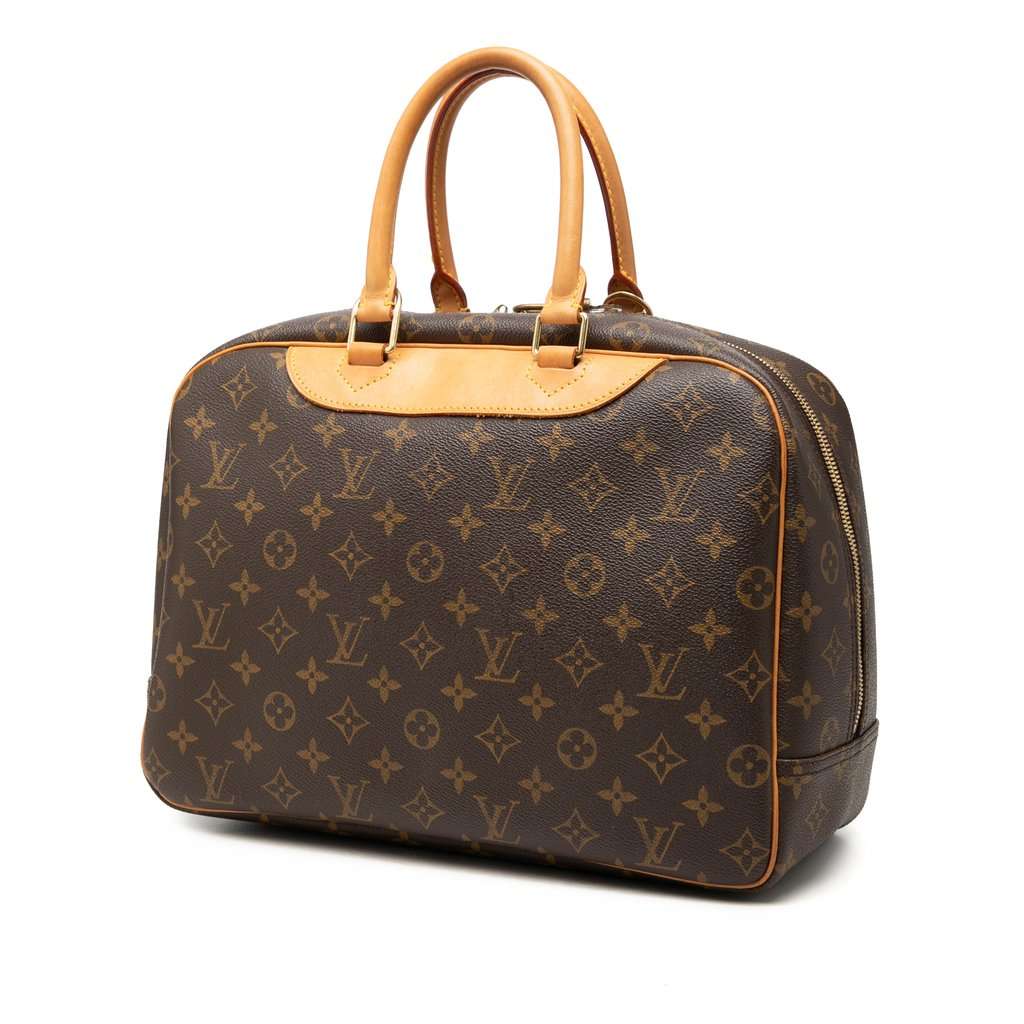 Louis Vuitton Monogram Deauville Brown Very good - Back View