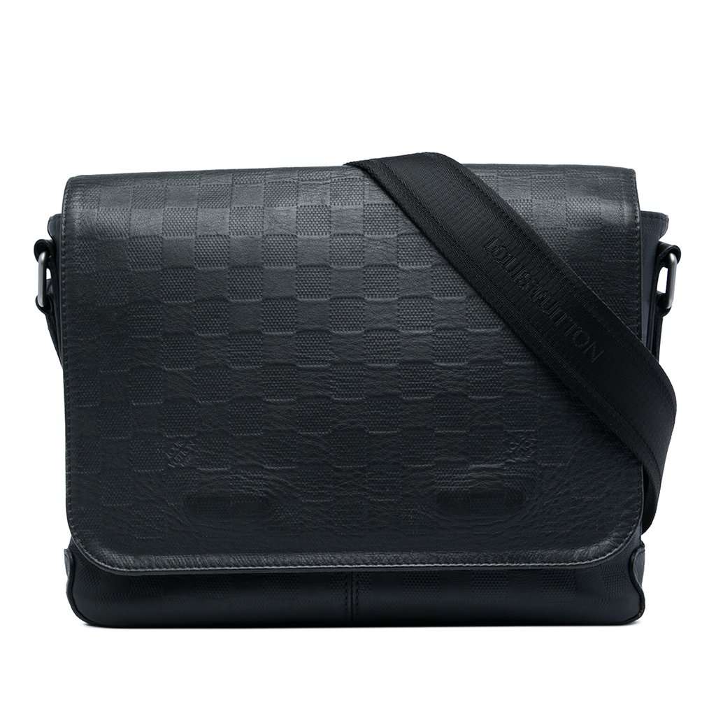 Louis Vuitton Damier Infini District Black Leather Very good - Front View