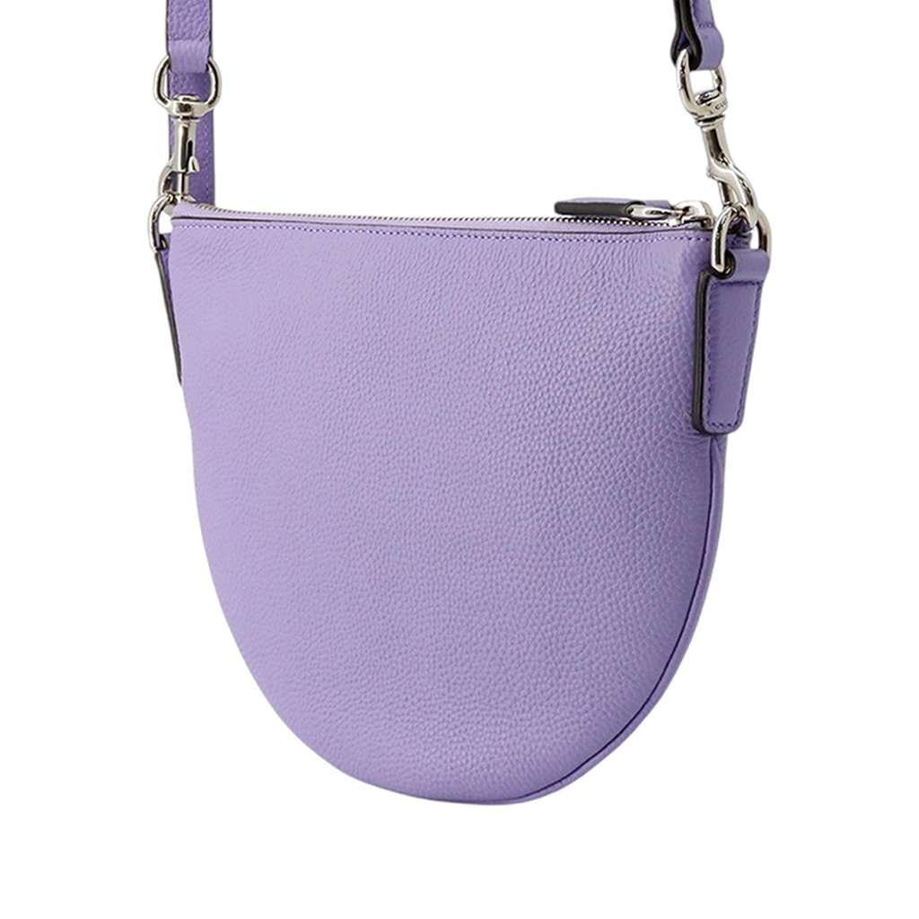 Gucci Mini Calfskin Web B Crossbody Purple Leather Very good condition - Back View